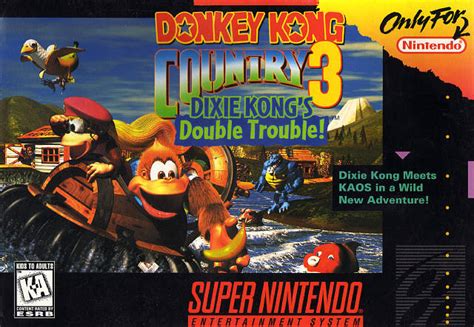 snes donkey kong country 3